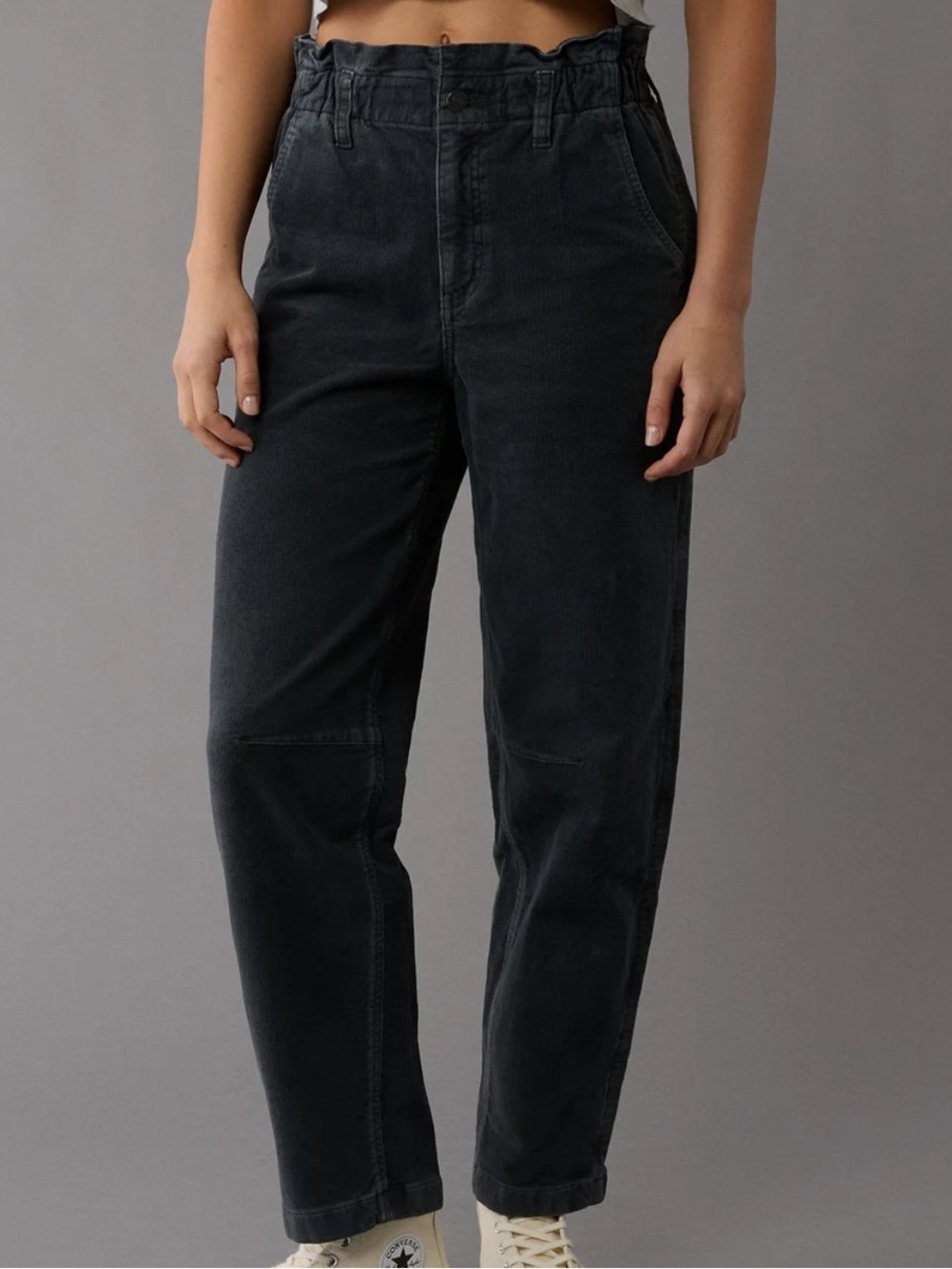 American Eagle Outfitters Barrel Corduroy Pants size 0